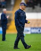 19 April 2025; Galway manager Micheál Donoghue before the Leinster GAA Hurling Senior Championship Round 1 match between Kilkenny and Galway at UPMC Nowlan Park in Kilkenny. Photo by Seb Daly/Sportsfile