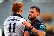 19 April 2025; Shane Jennings of Connacht is congratulated by Conor Oliver of Connacht for scoring his second and Connacht’s fourth try during the United Rugby Championship match between DHL Stormers and Connacht at DHL Stadium in Cape Town, South Africa. Photo by Shaun Roy/Sportsfile