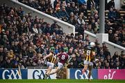 19 April 2025; Spectators look on during the Leinster GAA Hurling Senior Championship Round 1 match between Kilkenny and Galway at UPMC Nowlan Park in Kilkenny. Photo by Seb Daly/Sportsfile