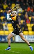 19 April 2025; Ryan Elliott of Antrim during the Leinster GAA Hurling Senior Championship Round 1 match between Wexford and Antrim at Chadwicks Wexford Park in Wexford. Photo by Matt Browne/Sportsfile