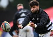 19 April 2025; Michael Milne of Munster before the United Rugby Championship match between Munster and Vodacom Bulls at Thomond Park in Limerick. Photo by David Fitzgerald/Sportsfile