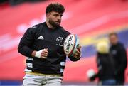 19 April 2025; Michael Milne of Munster before the United Rugby Championship match between Munster and Vodacom Bulls at Thomond Park in Limerick. Photo by David Fitzgerald/Sportsfile