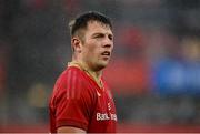 19 April 2025; Lee Barron of Munster after the United Rugby Championship match between Munster and Vodacom Bulls at Thomond Park in Limerick. Photo by David Fitzgerald/Sportsfile