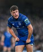 19 April 2025; Gus McCarthy of Leinster during the United Rugby Championship match between Leinster and Ulster at the Aviva Stadium in Dublin. Photo by Brendan Moran/Sportsfile