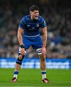 19 April 2025; Alex Soroka of Leinster during the United Rugby Championship match between Leinster and Ulster at the Aviva Stadium in Dublin. Photo by Brendan Moran/Sportsfile