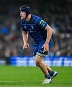 19 April 2025; James Culhane of Leinster during the United Rugby Championship match between Leinster and Ulster at the Aviva Stadium in Dublin. Photo by Brendan Moran/Sportsfile