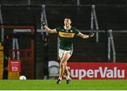 19 April 2025; David Clifford of Kerry reacts after his point, after the hooter, wasn't allowed during the Munster GAA Football Senior Championship semi-final match between Cork and Kerry at Supervalu Páirc Uí Chaoimh in Cork. Photo by Piaras Ó Mídheach/Sportsfile