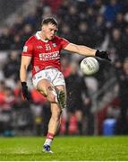 19 April 2025; Cathail O'Mahony of Cork scores a two-pointer during the Munster GAA Football Senior Championship semi-final match between Cork and Kerry at Supervalu Páirc Uí Chaoimh in Cork. Photo by Piaras Ó Mídheach/Sportsfile