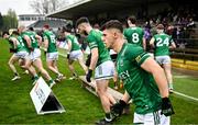 19 April 2025; Sean Cassidy of Fermanagh before the Ulster GAA Football Senior Championship quarter-final match between Fermanagh and Down at Brewster Park in Enniskillen, Fermanagh. Photo by Ramsey Cardy/Sportsfile