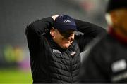 19 April 2025; Cork manager John Cleary after his side's defeat in the Munster GAA Football Senior Championship semi-final match between Cork and Kerry at Supervalu Páirc Uí Chaoimh in Cork. Photo by Piaras Ó Mídheach/Sportsfile
