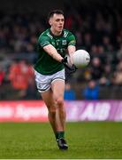 19 April 2025; Joe McDade of Fermanagh during the Ulster GAA Football Senior Championship quarter-final match between Fermanagh and Down at Brewster Park in Enniskillen, Fermanagh. Photo by Ramsey Cardy/Sportsfile