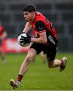 19 April 2025; John McGeough of Down during the Ulster GAA Football Senior Championship quarter-final match between Fermanagh and Down at Brewster Park in Enniskillen, Fermanagh. Photo by Ramsey Cardy/Sportsfile