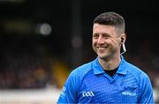 19 April 2025; Referee Sean Stack before the Leinster GAA Hurling Senior Championship Round 1 match between Kilkenny and Galway at UPMC Nowlan Park in Kilkenny. Photo by Seb Daly/Sportsfile