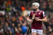 19 April 2025; Darren Morrissey of Galway during the Leinster GAA Hurling Senior Championship Round 1 match between Kilkenny and Galway at UPMC Nowlan Park in Kilkenny. Photo by Seb Daly/Sportsfile