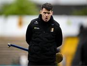19 April 2025; Injured Kilkenny player TJ Reid before the Leinster GAA Hurling Senior Championship Round 1 match between Kilkenny and Galway at UPMC Nowlan Park in Kilkenny. Photo by Seb Daly/Sportsfile
