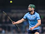 19 April 2025; Chris Crummey of Dublin during the Leinster GAA Hurling Senior Championship Round 1 match between Dublin and Offaly at Parnell Park in Dublin. Photo by Ray McManus/Sportsfile