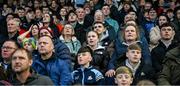19 April 2025; Anxious supporters near the end of the Leinster GAA Hurling Senior Championship Round 1 match between Dublin and Offaly at Parnell Park in Dublin. Photo by Ray McManus/Sportsfile