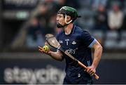 19 April 2025; Dublin goalkeeper Eddie Gibbons during the Leinster GAA Hurling Senior Championship Round 1 match between Dublin and Offaly at Parnell Park in Dublin. Photo by Ray McManus/Sportsfile