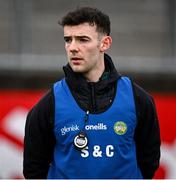 19 April 2025; Offaly strength and conditioning coach David O'Dea before the Leinster GAA Hurling Senior Championship Round 1 match between Dublin and Offaly at Parnell Park in Dublin. Photo by Ray McManus/Sportsfile