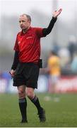 19 April 2025; Referee Niall Cullen during the Connacht GAA Football Senior Championship semi-final match between Leitrim and Mayo at Avant Money Páirc Seán Mac Diarmada in Carrick-on-Shannon, Leitrim. Photo by Thomas Flinkow/Sportsfile