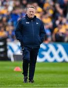 20 April 2025; Cork manager Pat Ryan before the Munster GAA Hurling Senior Championship Round 1 match between Clare and Cork at Zimmer Biomet Páirc Chíosóg in Ennis, Clare. Photo by Brendan Moran/Sportsfile