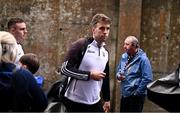 20 April 2025; Paul Conroy of Galway arrives before the Connacht GAA Football Senior Championship semi-final match between Galway and Roscommon at Pearse Stadium in Galway. Photo by Piaras Ó Mídheach/Sportsfile