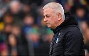 20 April 2025; Monaghan manager Gabriel Bannigan during the Ulster GAA Football Senior Championship quarter-final match between Monaghan and Donegal at St Tiernach's Park in Clones, Monaghan. Photo by Ramsey Cardy/Sportsfile