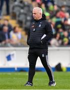 20 April 2025; Monaghan manager Gabriel Bannigan during the Ulster GAA Football Senior Championship quarter-final match between Monaghan and Donegal at St Tiernach's Park in Clones, Monaghan. Photo by Ramsey Cardy/Sportsfile