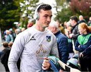 20 April 2025; Kyle Hayes of Limerick arrives before the Munster GAA Hurling Senior Championship Round 1 match between Tipperary and Limerick at FBD Semple Stadium in Thurles, Tipperary. Photo by Seb Daly/Sportsfile