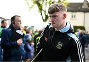 20 April 2025; Joe Caesar of Tipperary arrives before the Munster GAA Hurling Senior Championship Round 1 match between Tipperary and Limerick at FBD Semple Stadium in Thurles, Tipperary. Photo by Seb Daly/Sportsfile