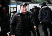 20 April 2025; Tipperary manager Liam Cahill arrives before the Munster GAA Hurling Senior Championship Round 1 match between Tipperary and Limerick at FBD Semple Stadium in Thurles, Tipperary. Photo by Seb Daly/Sportsfile