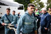 20 April 2025; Aaron Gillane of Limerick arrives before the Munster GAA Hurling Senior Championship Round 1 match between Tipperary and Limerick at FBD Semple Stadium in Thurles, Tipperary. Photo by Seb Daly/Sportsfile