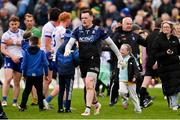 20 April 2025; Monaghan goalkeeper Rory Beggan after his side's defeat in the Ulster GAA Football Senior Championship quarter-final match between Monaghan and Donegal at St Tiernach's Park in Clones, Monaghan. Photo by Ramsey Cardy/Sportsfile