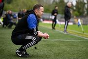 20 April 2025; Monaghan selector Andy Moran during the Ulster GAA Football Senior Championship quarter-final match between Monaghan and Donegal at St Tiernach's Park in Clones, Monaghan. Photo by Ramsey Cardy/Sportsfile