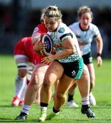 20 April 2025; Aoife Dalton of Ireland Women during the Women's Six Nations Rugby Championship match between Wales and Ireland at Rodney Parade in Newport, Wales. Photo by Kian Abdullah/Sportsfile