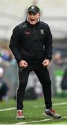 20 April 2025; Tipperary manager Liam Cahill reacts during the Munster GAA Hurling Senior Championship Round 1 match between Tipperary and Limerick at FBD Semple Stadium in Thurles, Tipperary. Photo by Seb Daly/Sportsfile