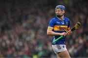 20 April 2025; John McGrath of Tipperary during the Munster GAA Hurling Senior Championship Round 1 match between Tipperary and Limerick at FBD Semple Stadium in Thurles, Tipperary. Photo by Seb Daly/Sportsfile