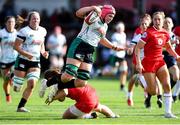 20 April 2025; Dorothy Wall of Ireland during the Women's Six Nations Rugby Championship match between Wales and Ireland at Rodney Parade in Newport, Wales. Photo by Kian Abdullah/Sportsfile