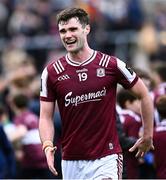 20 April 2025; Seán Mulkerrin of Galway after the Connacht GAA Football Senior Championship semi-final match between Galway and Roscommon at Pearse Stadium in Galway. Photo by Piaras Ó Mídheach/Sportsfile
