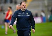 20 April 2025; Roscommon manager Davy Burke before the Connacht GAA Football Senior Championship semi-final match between Galway and Roscommon at Pearse Stadium in Galway. Photo by Piaras Ó Mídheach/Sportsfile