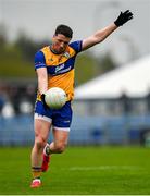 19 April 2025; Keelan Sexton of Clare during the Munster GAA Football Senior Championship semi-final match between Clare and Tipperary at Zimmer Biomet Cusack Park in Ennis, Clare. Photo by Tom Beary/Sportsfile