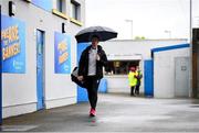 19 April 2025; Eoin Cleary of Clare arrives before the Munster GAA Football Senior Championship semi-final match between Clare and Tipperary at Zimmer Biomet Cusack Park in Ennis, Clare. Photo by Tom Beary/Sportsfile