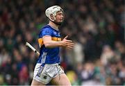 20 April 2025; Darragh McCarthy of Tipperary during the Munster GAA Hurling Senior Championship Round 1 match between Tipperary and Limerick at FBD Semple Stadium in Thurles, Tipperary. Photo by Seb Daly/Sportsfile