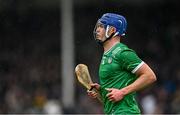 20 April 2025; Shane O’Brien of Limerick during the Munster GAA Hurling Senior Championship Round 1 match between Tipperary and Limerick at FBD Semple Stadium in Thurles, Tipperary. Photo by Seb Daly/Sportsfile