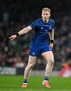 19 April 2025; Jamie Osborne of Leinster during the United Rugby Championship match between Leinster and Ulster at the Aviva Stadium in Dublin. Photo by Sam Barnes/Sportsfile