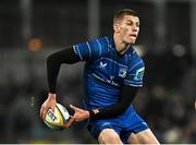 19 April 2025; Sam Prendergast of Leinster during the United Rugby Championship match between Leinster and Ulster at the Aviva Stadium in Dublin. Photo by Sam Barnes/Sportsfile