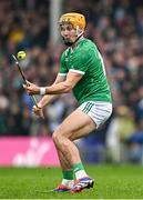20 April 2025; Adam English of Limerick during the Munster GAA Hurling Senior Championship Round 1 match between Tipperary and Limerick at FBD Semple Stadium in Thurles, Tipperary. Photo by Seb Daly/Sportsfile