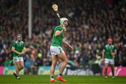 20 April 2025; Kyle Hayes of Limerick during the Munster GAA Hurling Senior Championship Round 1 match between Tipperary and Limerick at FBD Semple Stadium in Thurles, Tipperary. Photo by Seb Daly/Sportsfile