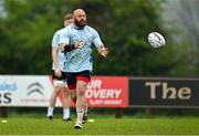19 April 2025; Dewald Barnard during a Leinster Rugby Juniors squad training session at Gorey RFC in Gorey, Wexford. Photo by Brendan Moran/Sportsfile