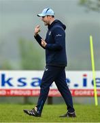 19 April 2025; Assistant coach Eoin Stanley during a Leinster Rugby Juniors squad training session at Gorey RFC in Gorey, Wexford. Photo by Brendan Moran/Sportsfile